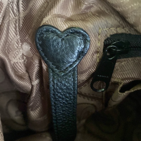 Brighton Mason black/chocolate leather bag E817805 - Picture 14 of 16